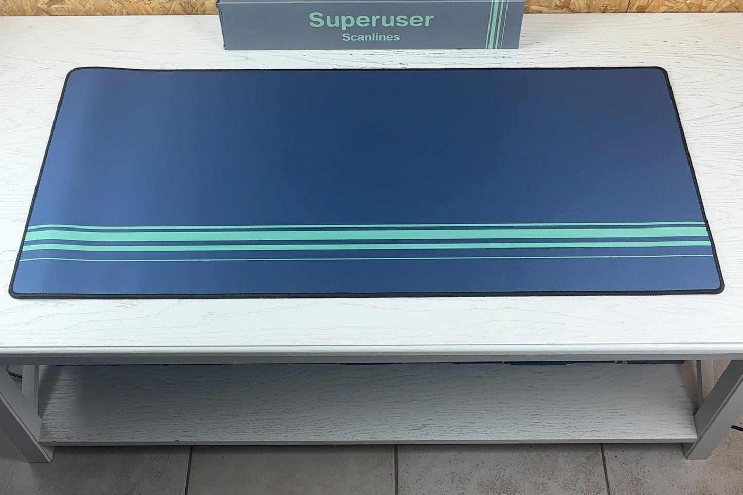 Superuser Scanlines Deskmat